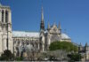Catedral de Notre Dame de Paris justo antes del incendio de 2019