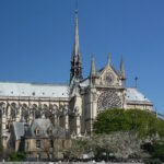 Catedral de Notre Dame de Paris justo antes del incendio de 2019