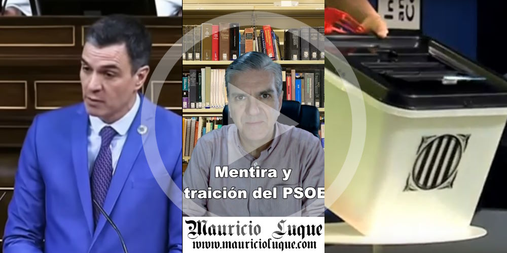 Mentira y traición del PSOE