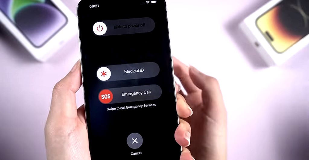 Iphone bloqueado en modo de emergencias