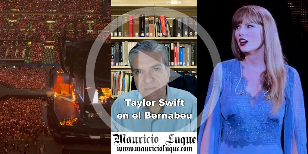 Taylor Swift en el Bernabeu