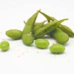 Vainas y semillas de edamame