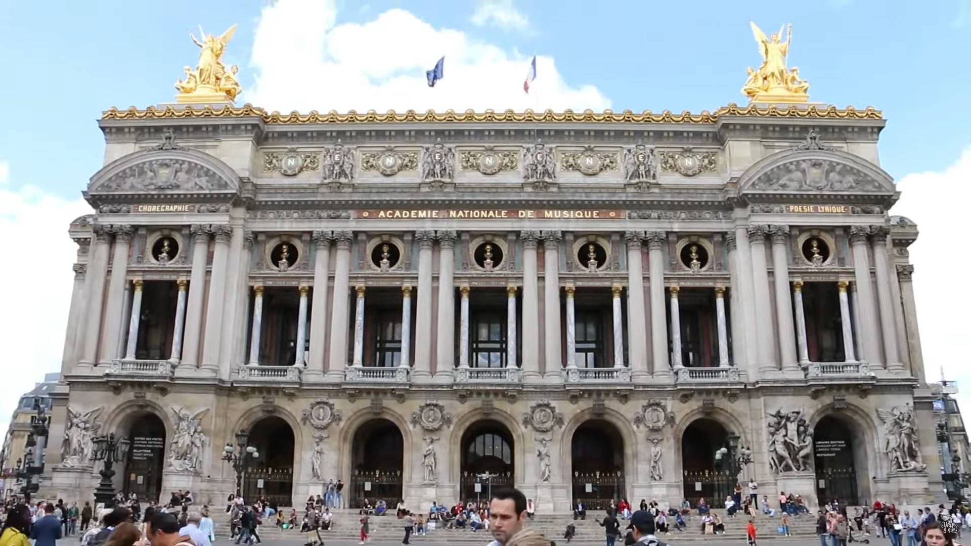 Ópera Garnier - Fachada principal