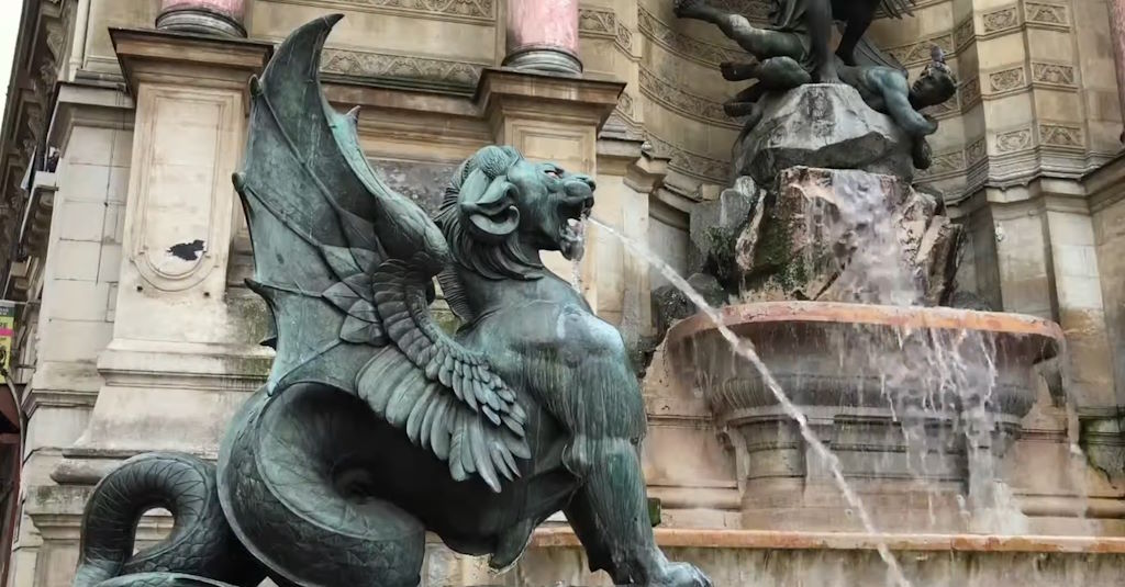 Paris - Fontaine Saint-Michel