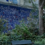 Paris – Montmartre – Le mur dans je t’aime