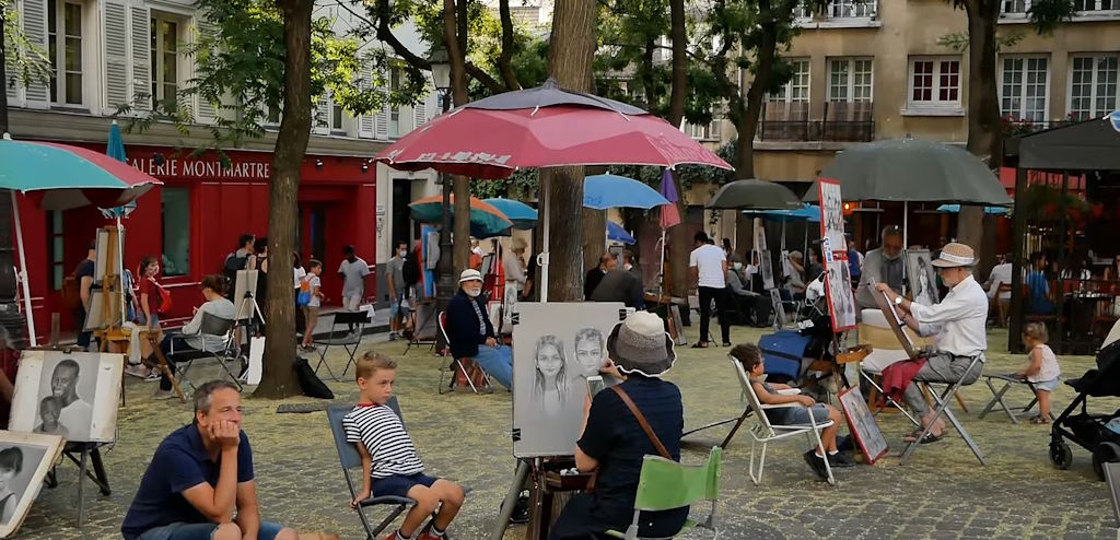 Paris - Montmartre - Place du Tertre