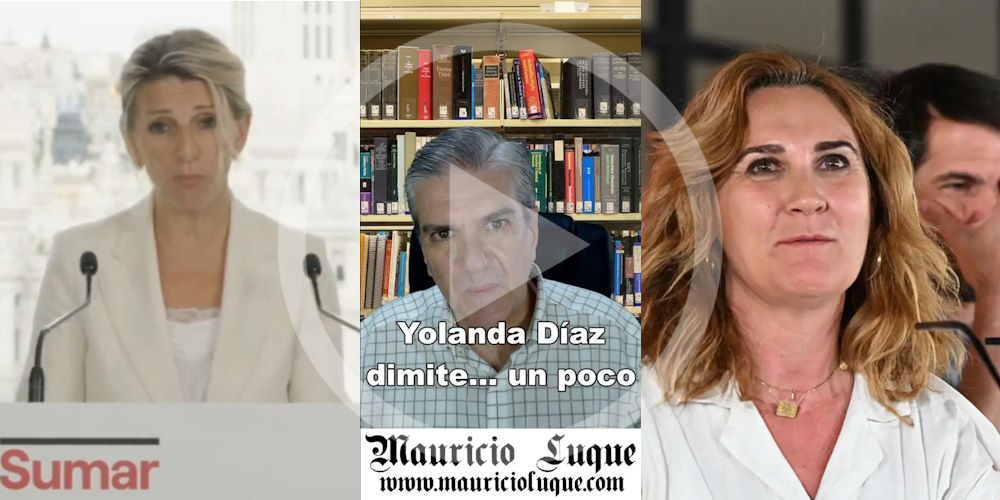 Yolanda Díaz dimite... un poco
