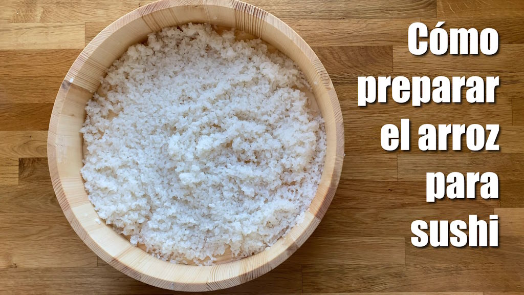 Cómo preparar el arroz para sushi