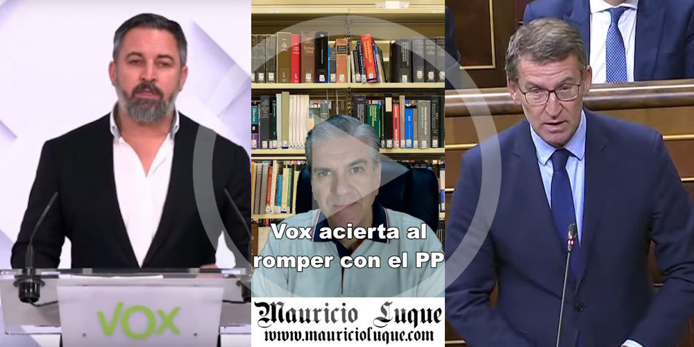 Vox acierta al romper con el PP