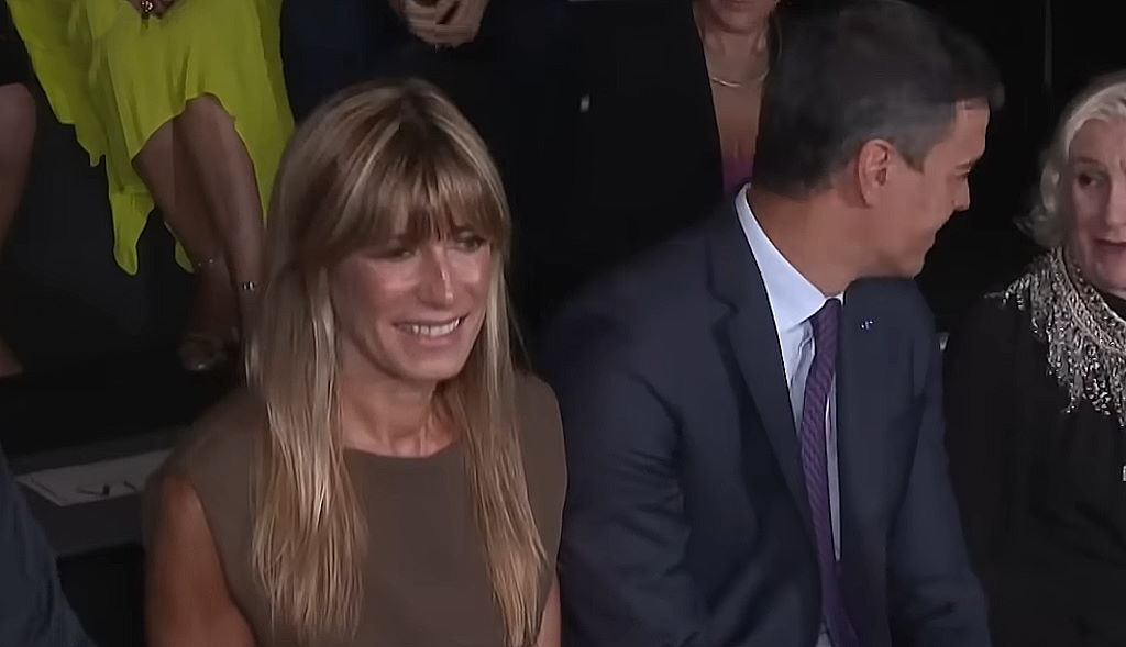 Begoña Gómez junto a Pedro Sánchez