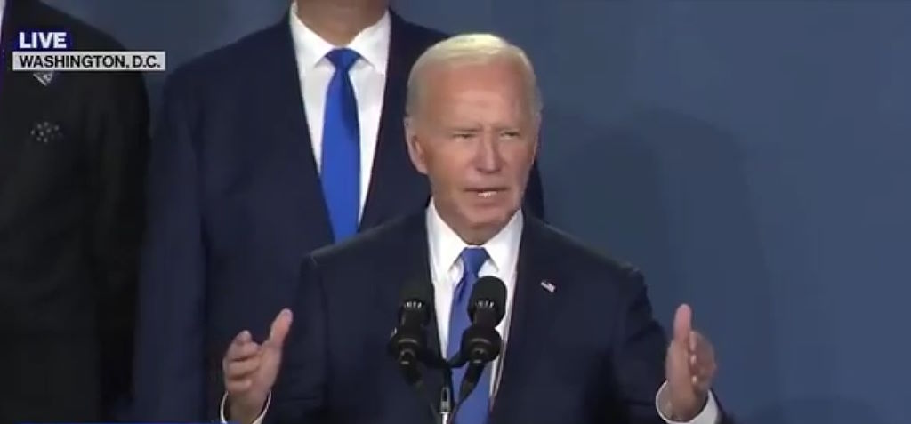 Joe Biden se equivoca al presentar a Zelenski como presidente Putin en la cumbre de la OTAN