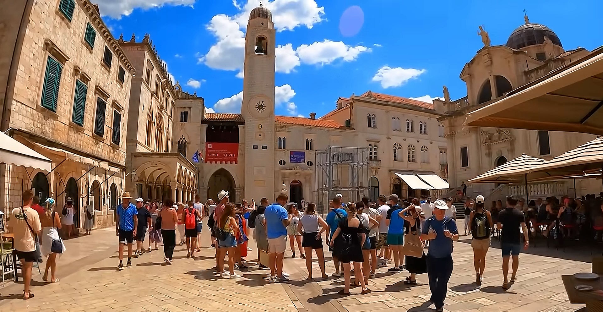 Las zonas turísticas de Croacia están masificadas