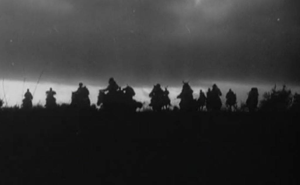 Los siete samurais de Akira Kurosawa en 1954