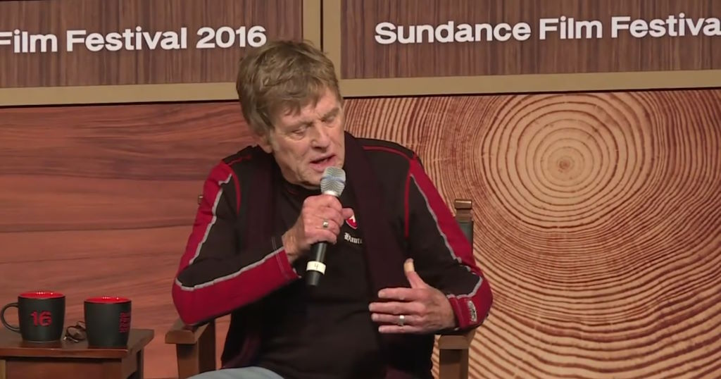 Robert Redford principal promotor del Festival de Cine de Sundance