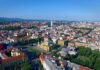 Vista aérea de Zagreb