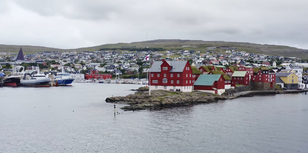 Tórshavn es la capital de las Islas Feroe