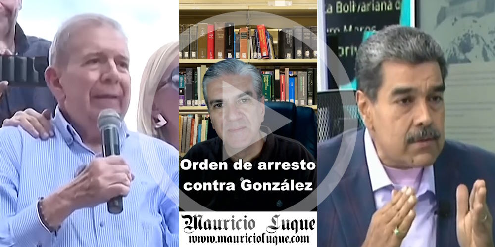 Orden de arresto contra González