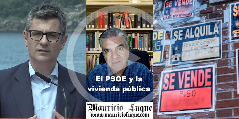 El PSOE y la vivienda pública