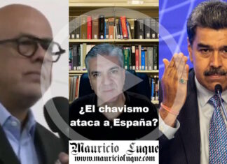 El chavismo ataca a España