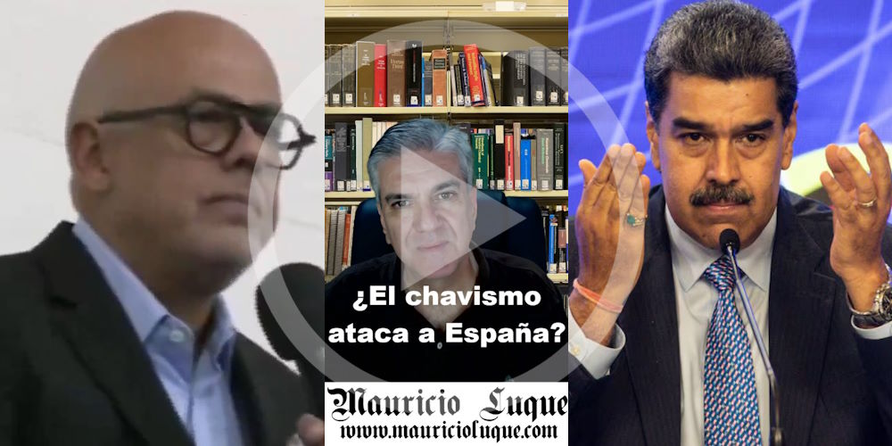 El chavismo ataca a España