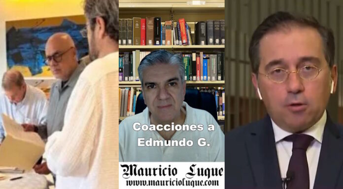 Coacciones a Edmundo González