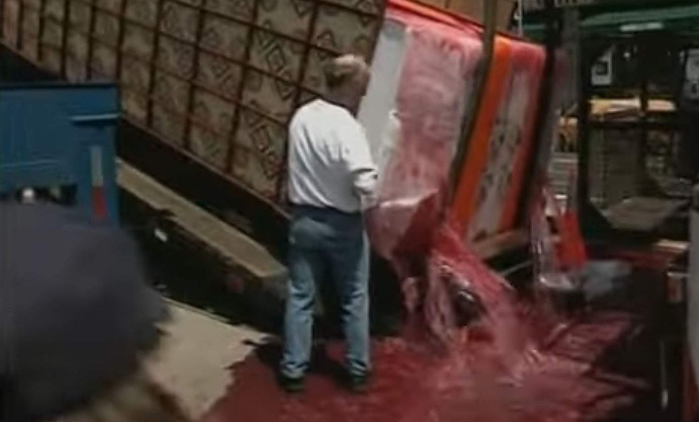 Helado de Snapple derritiéndose en Nueva York en 2005