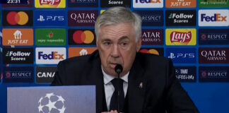 Ancelotti sé feliz