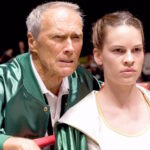 Clint Eastwood y Hillary Swank en Million Dollar Baby