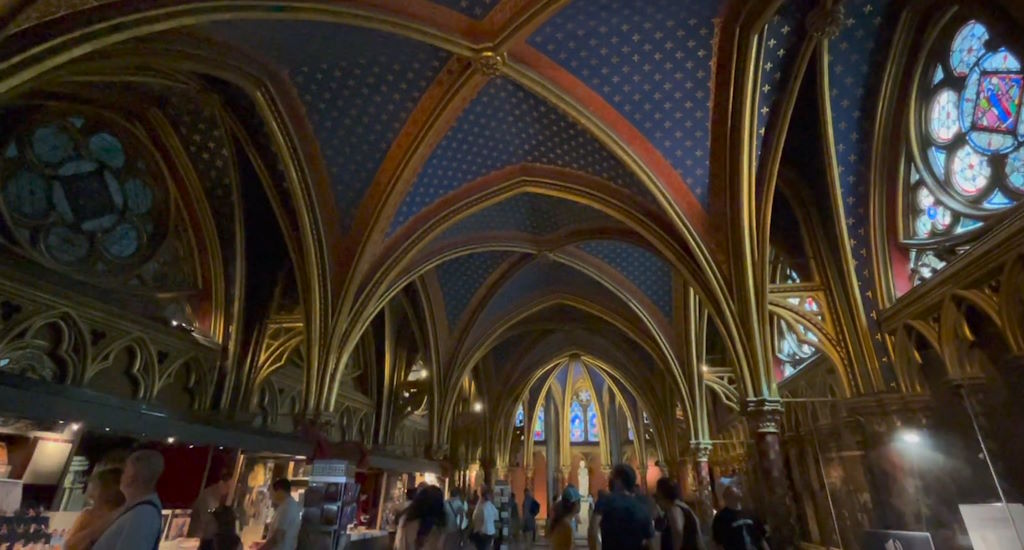 Paris - La Sainte Chapelle - Nave inferior