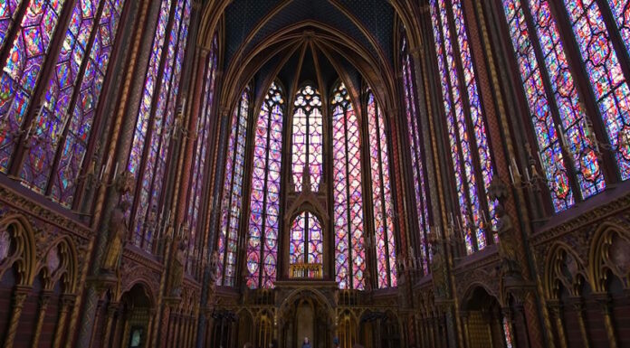 Paris - La Sainte Chapelle - Nave principal