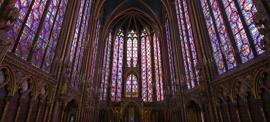 Paris - La Sainte Chapelle - Nave principal