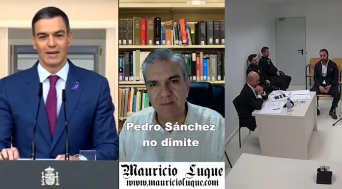 Pedro Sánchez no dimite