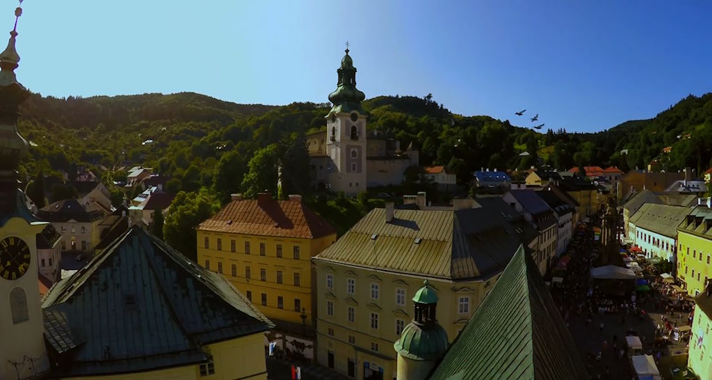 Centro urbano de Banská Štiavnica