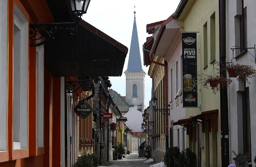 El Callejón de los artesanos de Kosice