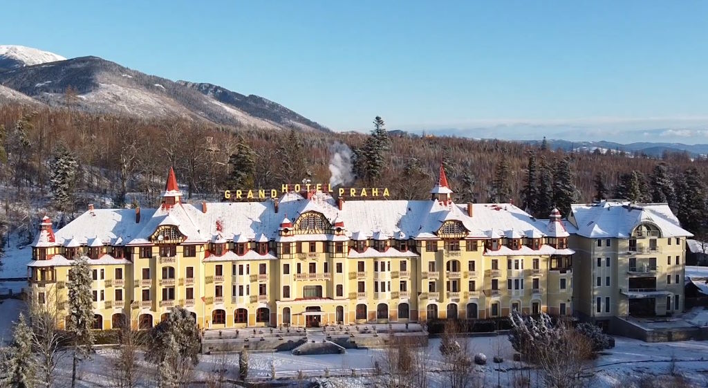 El Gran Hotel Praga en Tratramská Lomnica