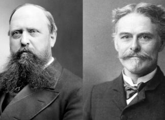 Othniel Charles Marsh y Edward Drinker Cope