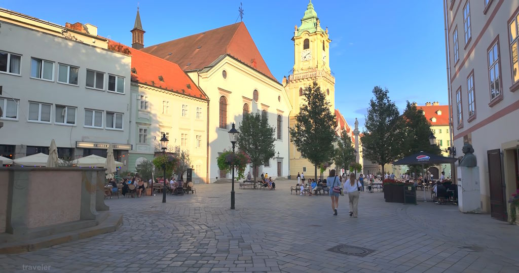 Plaza del Ayuntamiento de Bratislava