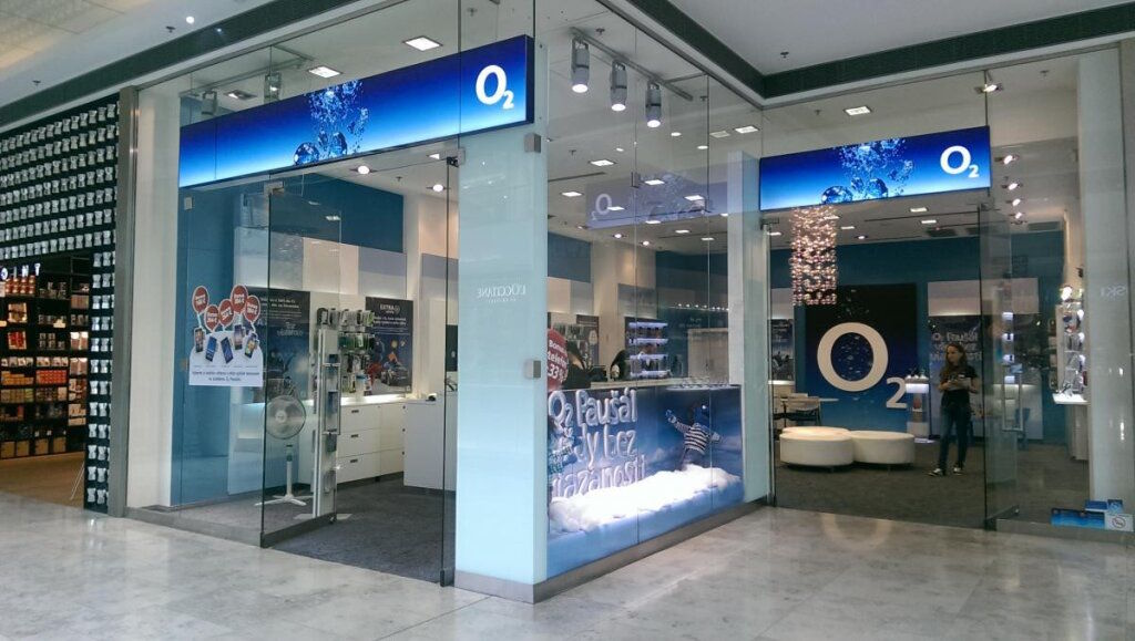 Tienda de O2 en Eslovaquia