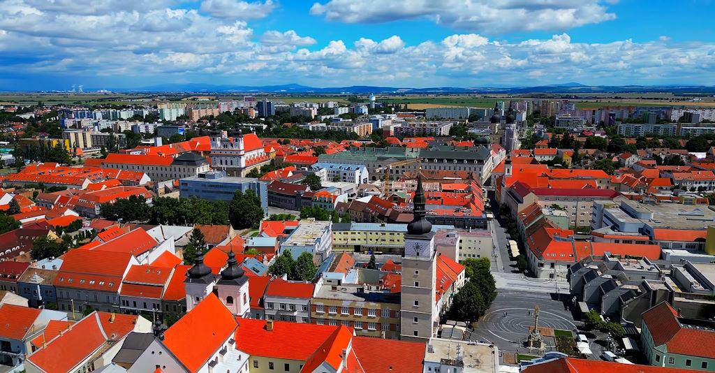 Vista aérea de Trnava